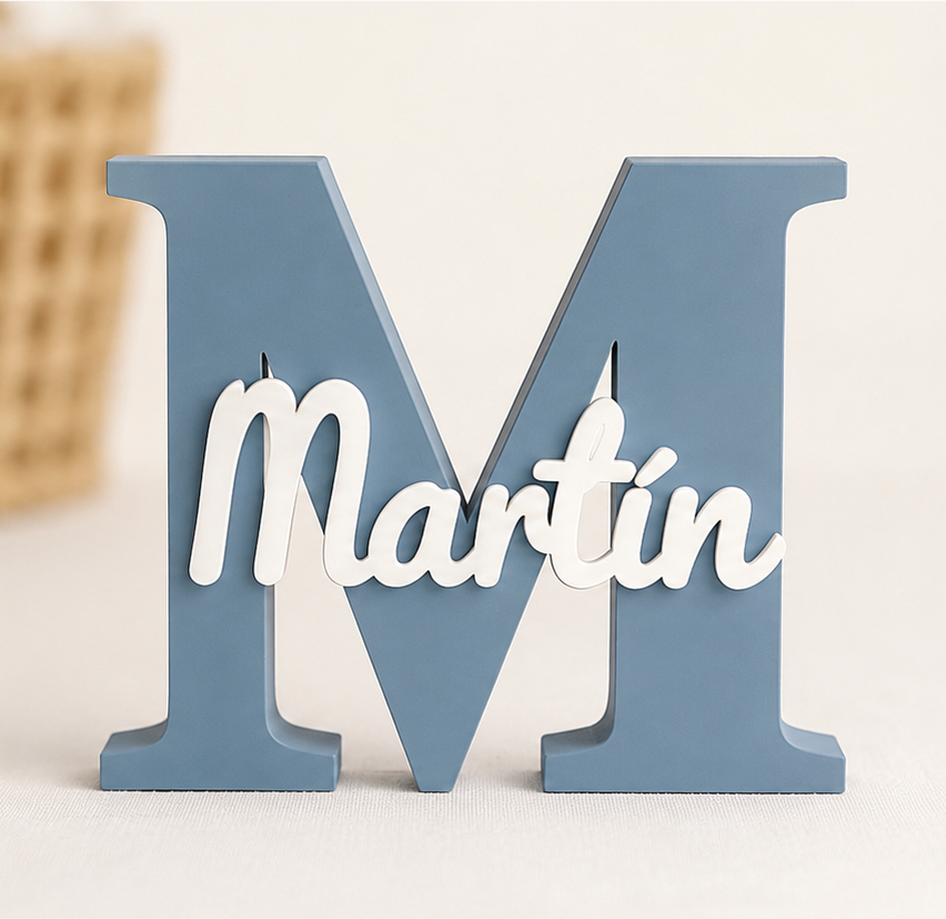 Iniciales con Nombre Personalizado