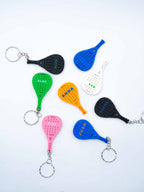 Llaveros Padel con Nombre Personalizado