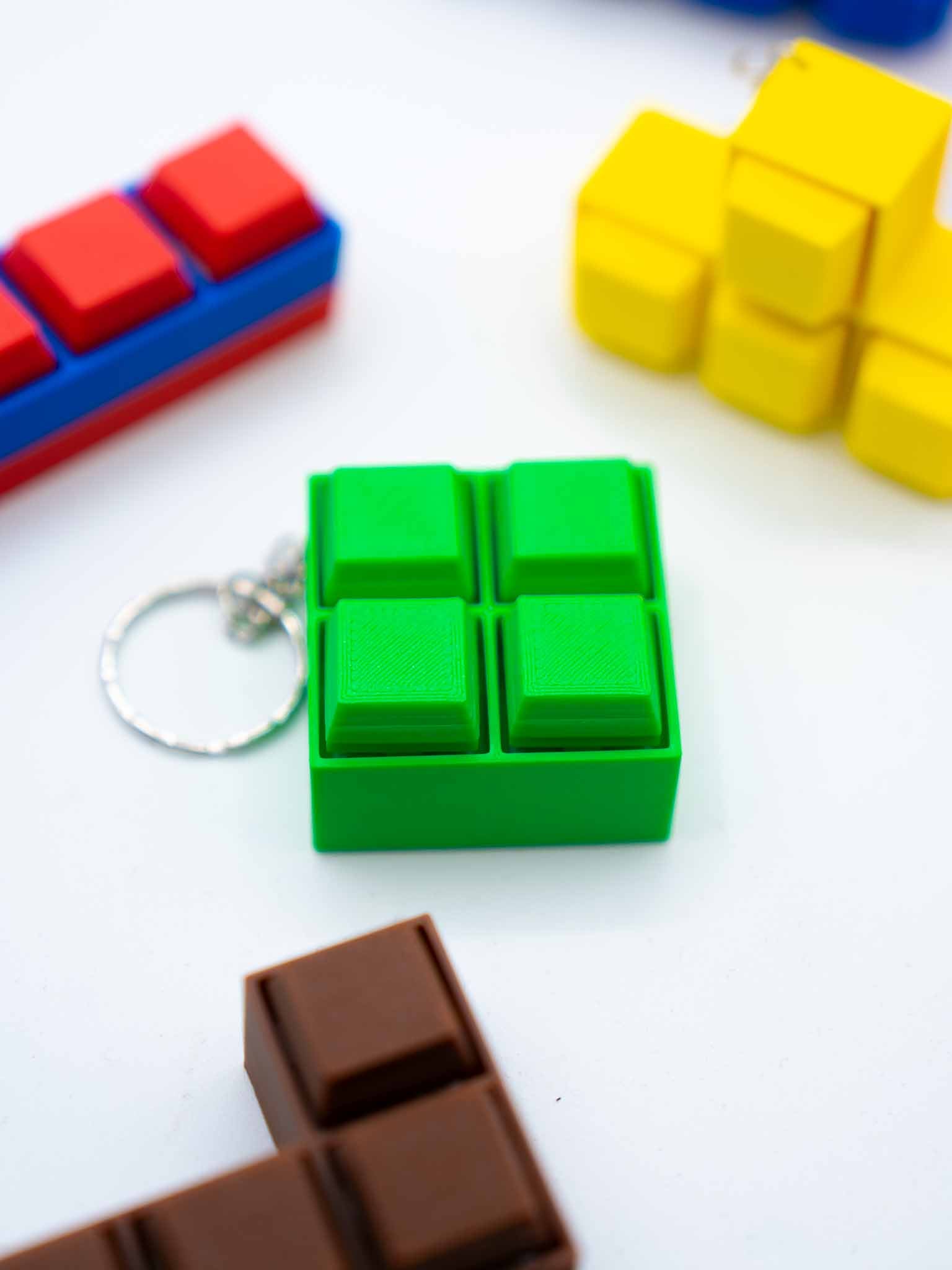 Llaveros Tetris con Clicker